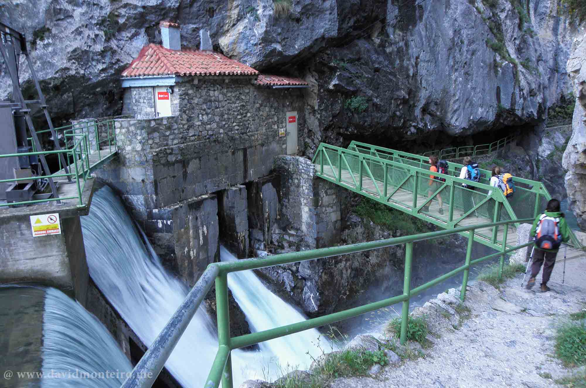 Walking the river Cares Gorge - Picos da Europa, Spain