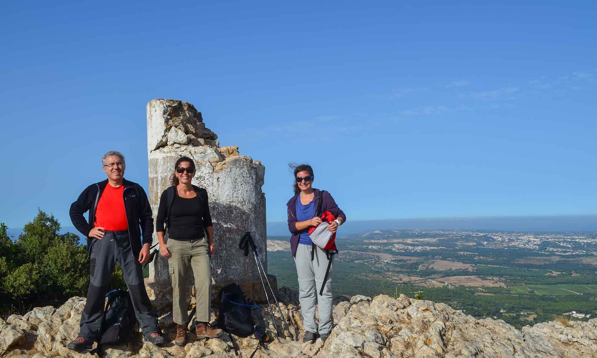 Walking group at Arrabida Natural Park