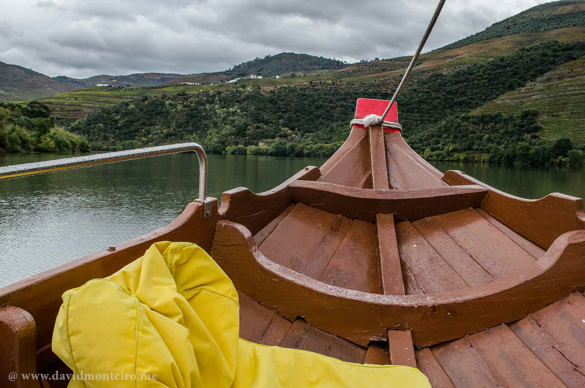 Rabelo boat. the Douro Valley's traditional wooden boat.