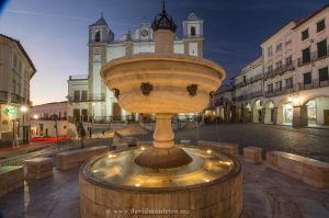 Giraldo Square, Evora, Portugal