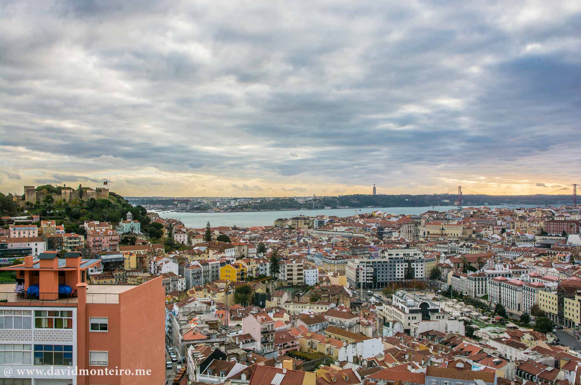 Lisbon view and suggested walk