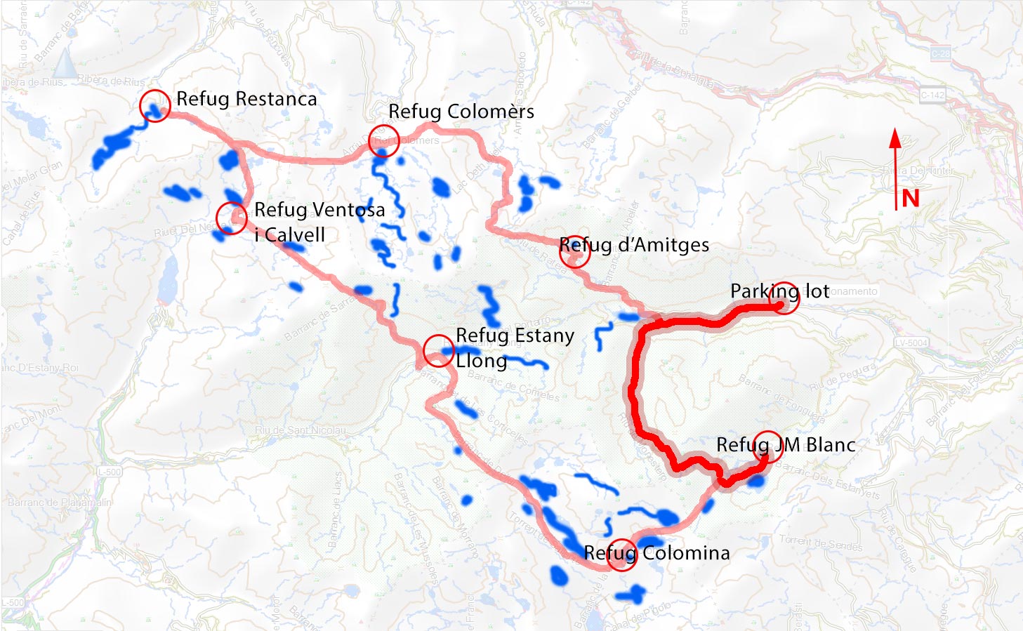 Aigüestortes National Park: hiking tour