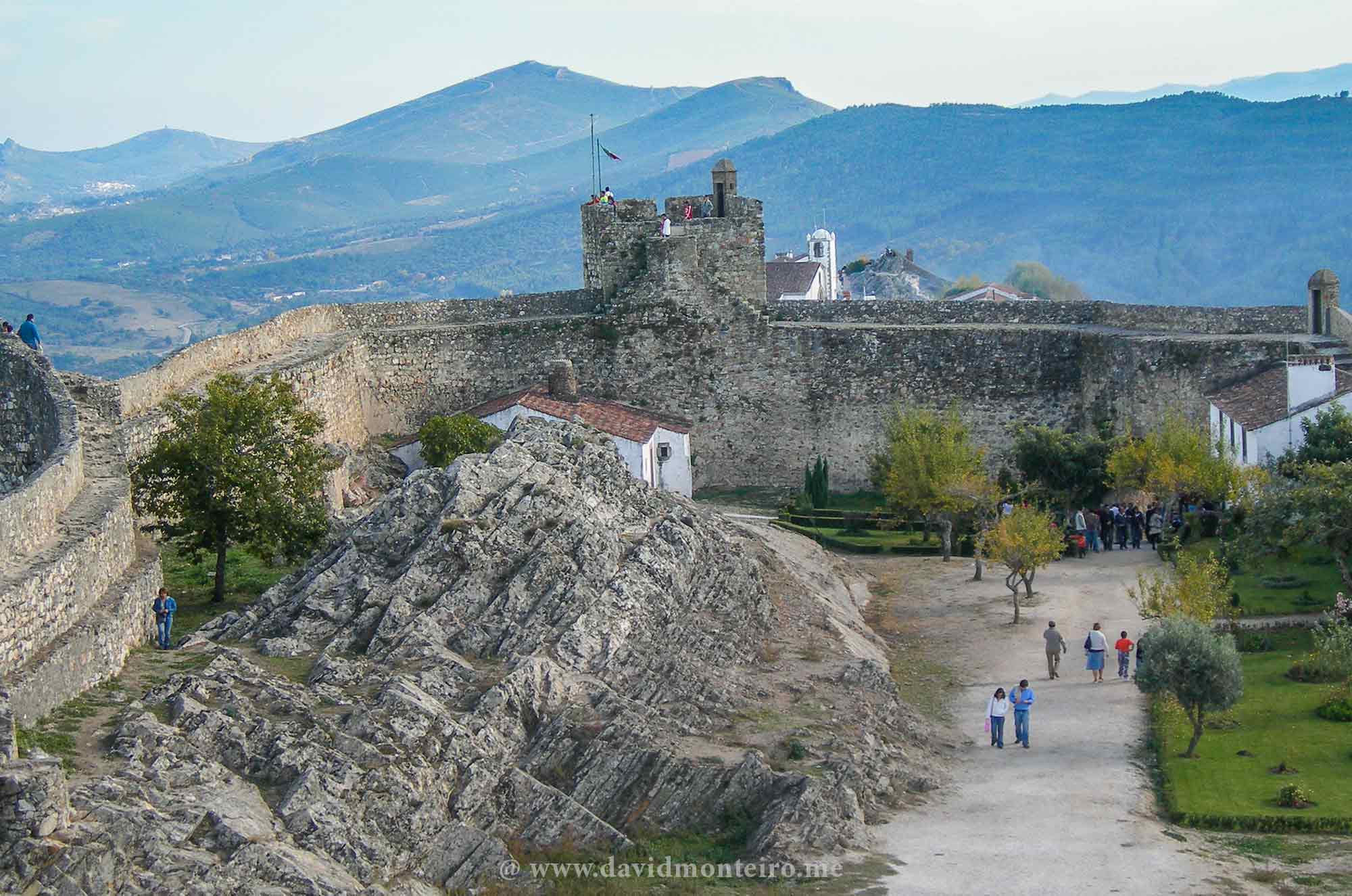 Marvão, a hilltop village in Alentejo, Portugal
